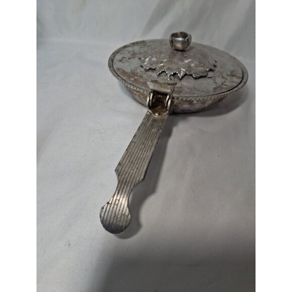 Vintage Continental Silver Co. Wild Rose Silent Butler Brilliantone #1005 - Picture 2 of 9